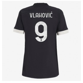 Juventus Dusan Vlahovic #9 Tredje Kläder Dam 2023-24 Kortärmad